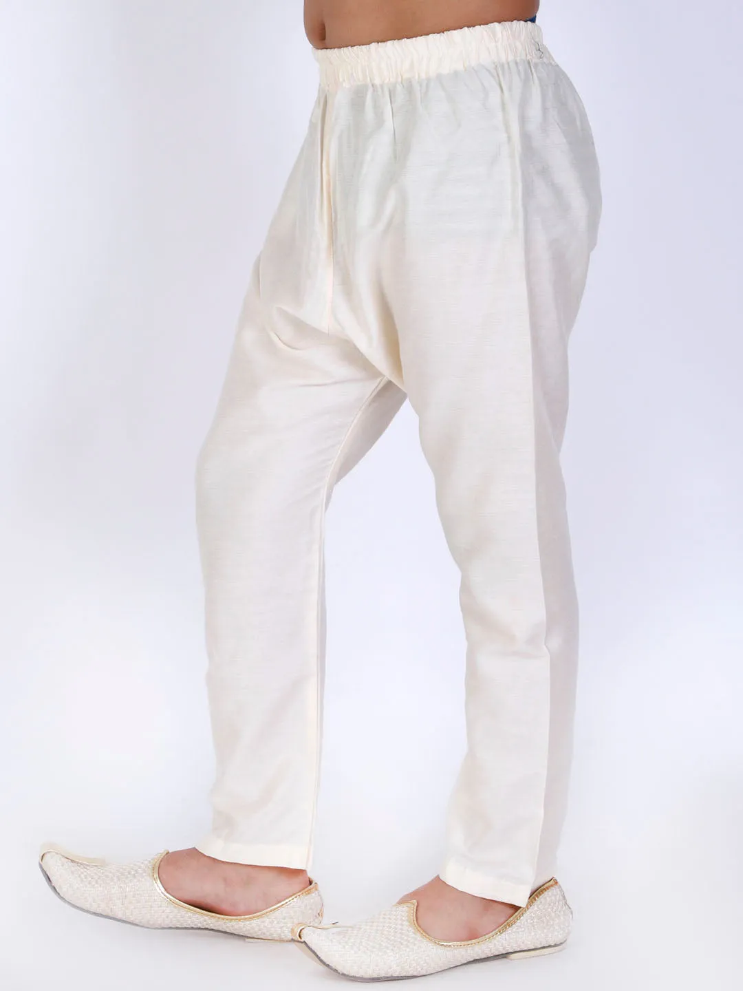 Boy's Cream Pyjama - Vastramay Boys