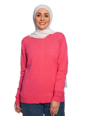Bubblegum Knit-Pullover