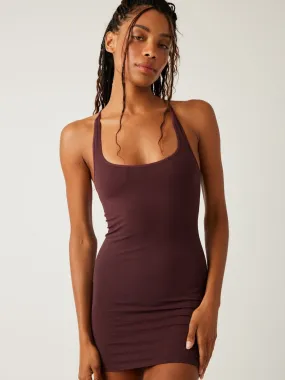 Free People Everyday Scooped Slip Dress - Brown