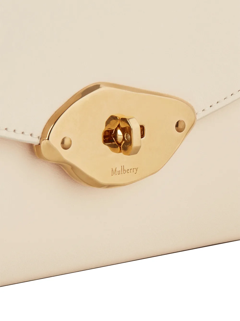 Lana Top Handle High Gloss Leather (Eggshell)