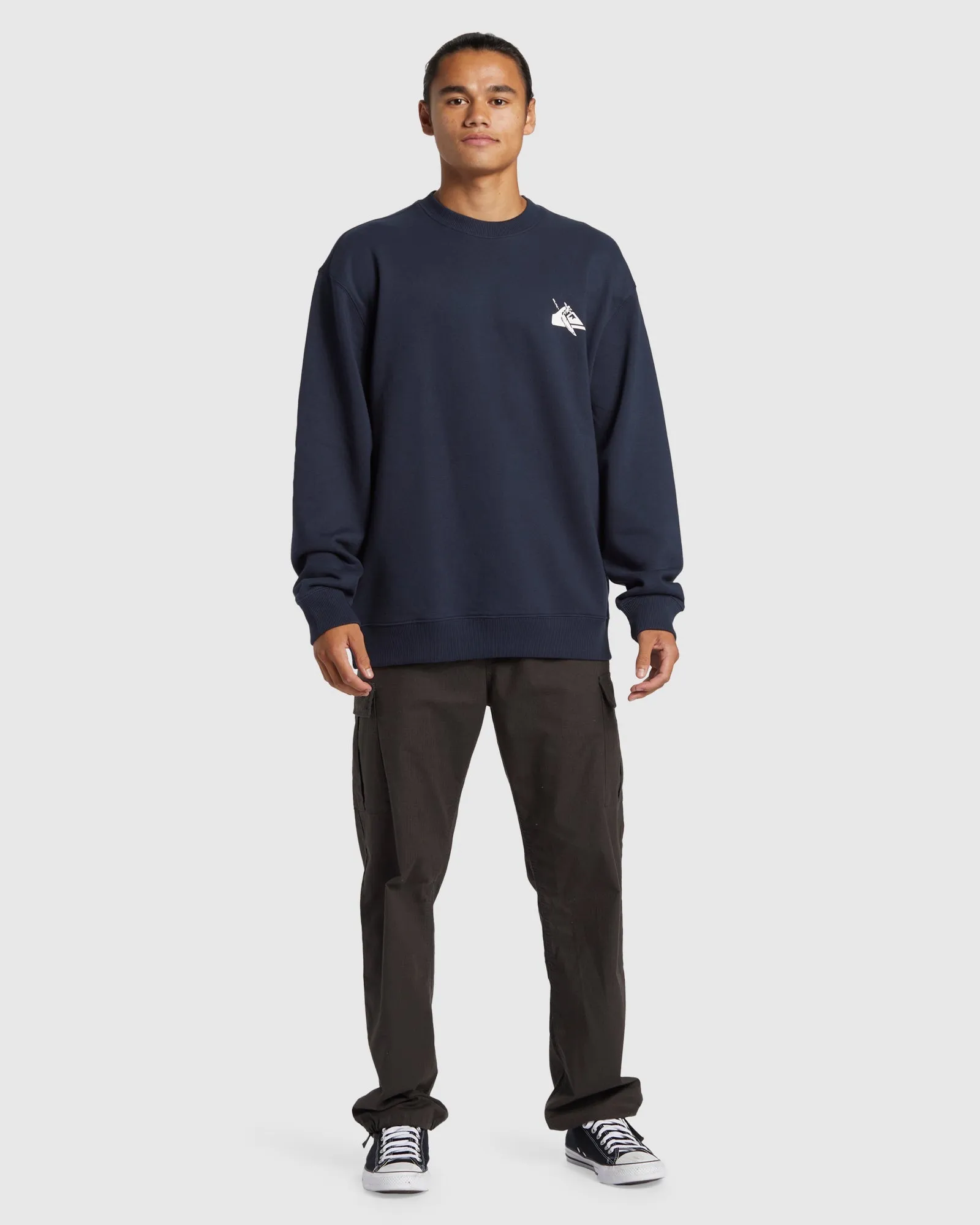 Mens DNA Petroglyph Crew Neck