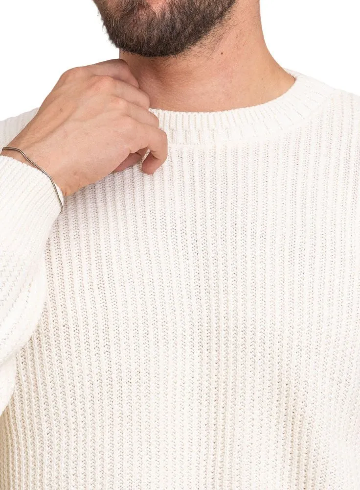 Off White-Design2219 PF-Round Pullover