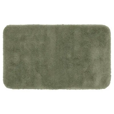 Open Box - 30"x50" Finest Luxury Ultra Plush Washable Nylon Bath Rug Deep Fern - Garland