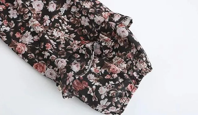 PENELOPE RUFFLE DRESS