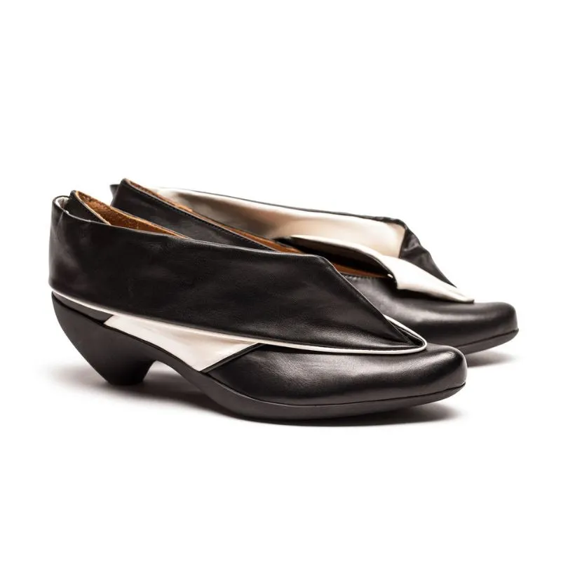 SS25_25 ORIGAMI Spectator | Leather Slip On