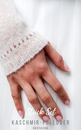STRICK-BOX Strickpullover mit langem Arm aus Kaschmir stricken