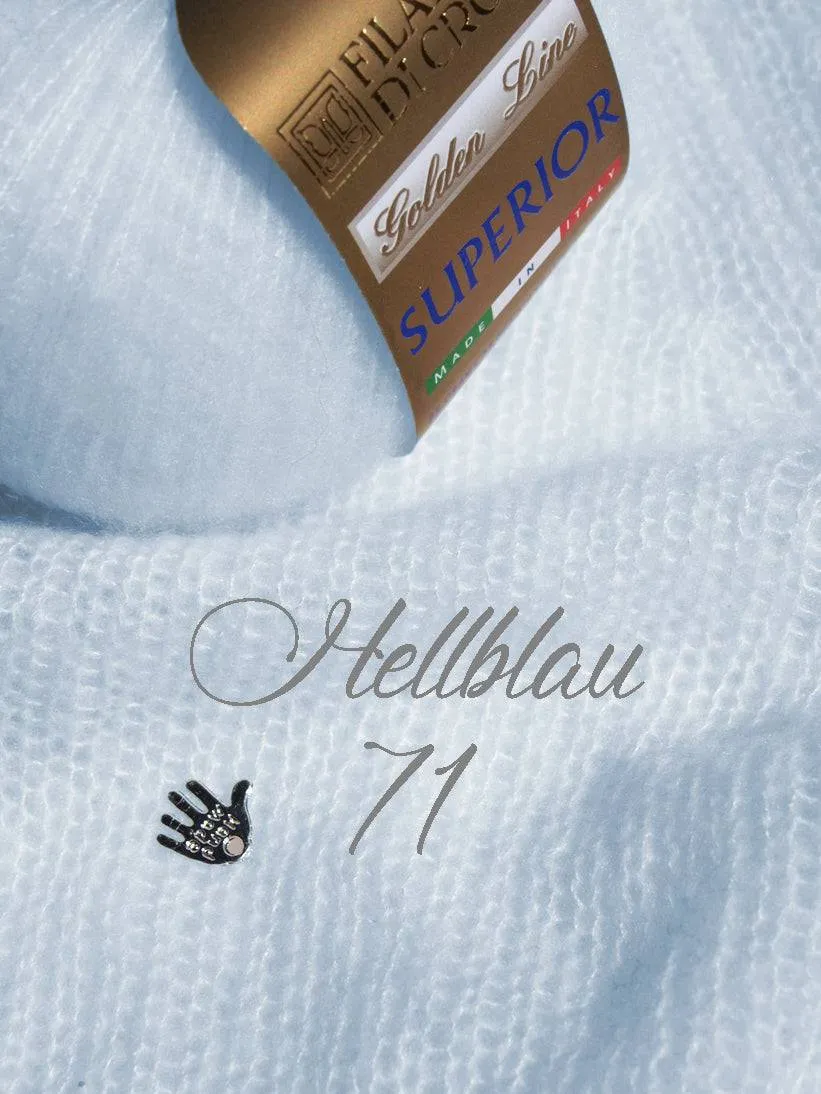STRICK-BOX Strickpullover mit langem Arm aus Kaschmir stricken