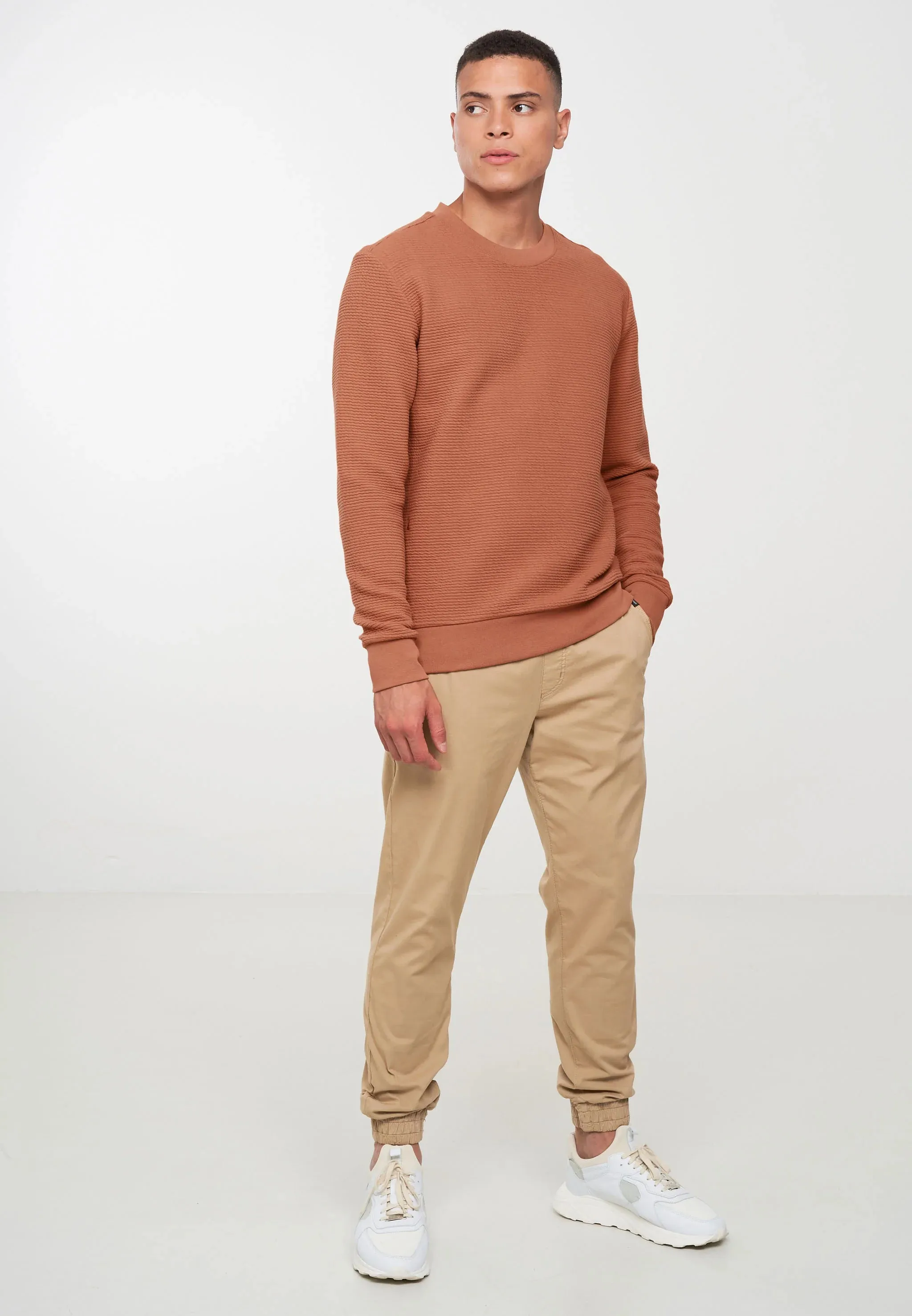 Sweatshirt SMILAX sunset orange  | recolution