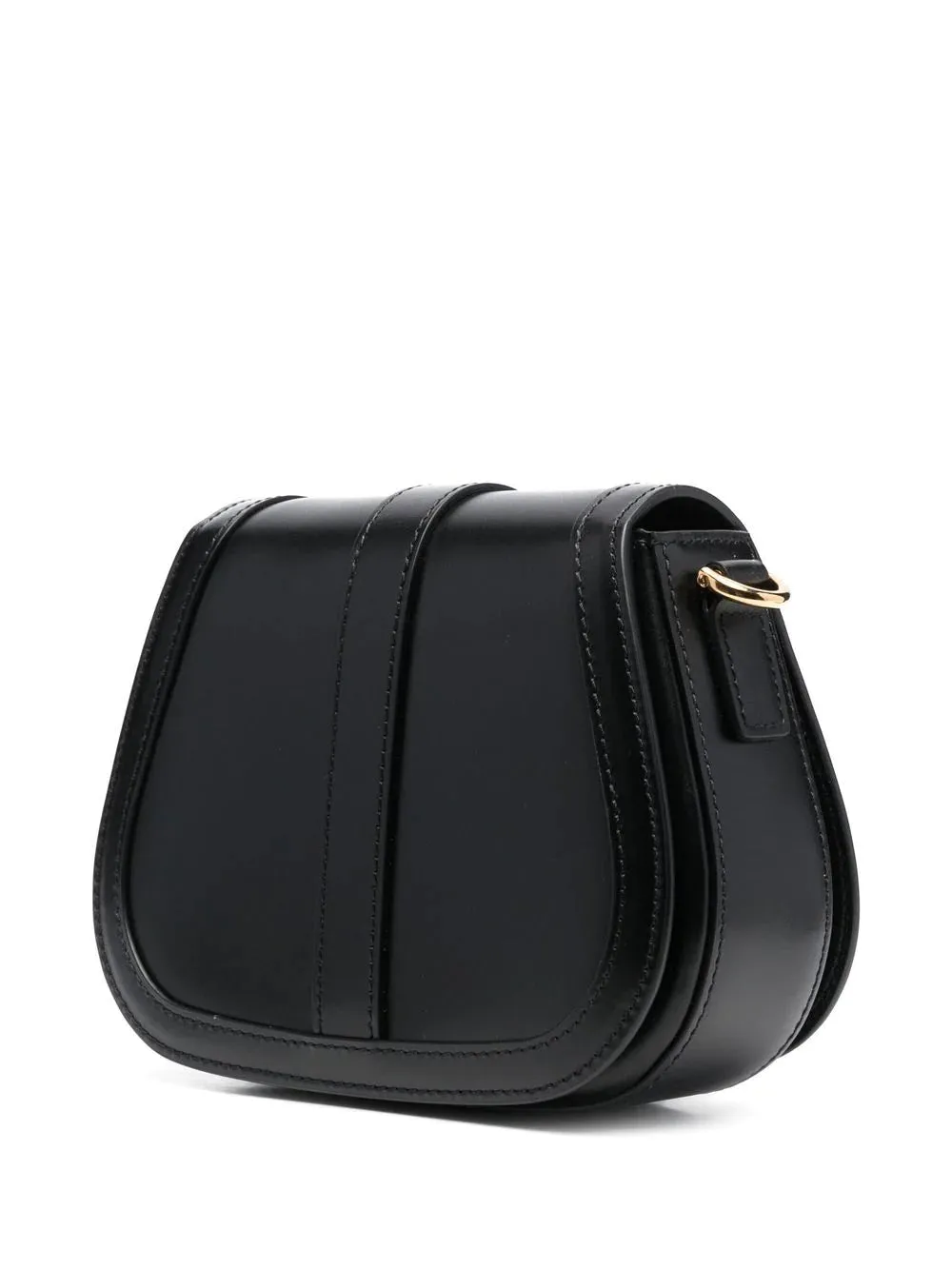 Versace Black Greca Goddess Small Shoulder Bag
