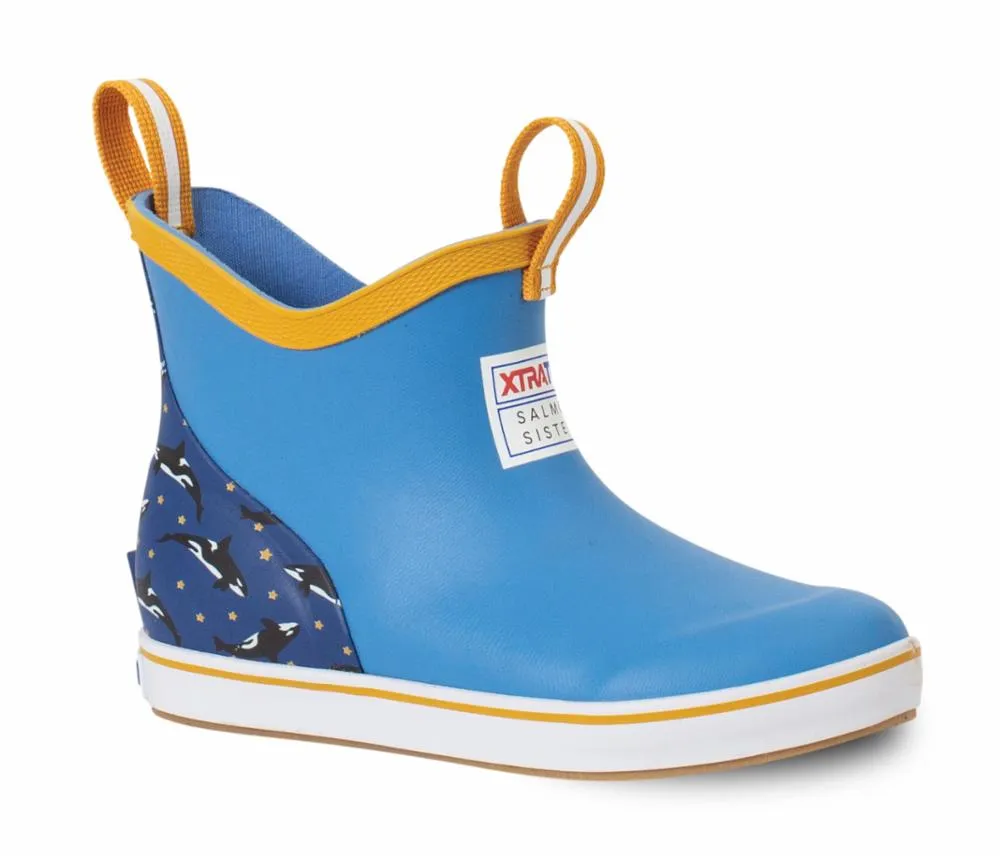 Xtratuf   Kids'  Adb Ankle Deck Boot Blue M